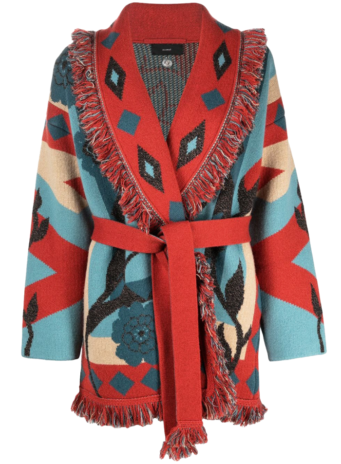 Alanui cashmere/linen Icon cardi-coat, £2,285, farfetch.com