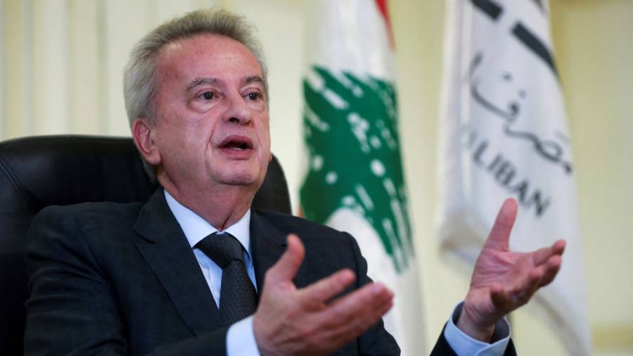 Lebanon’s ex-central bank chief hit with international sanctions for alleged graft