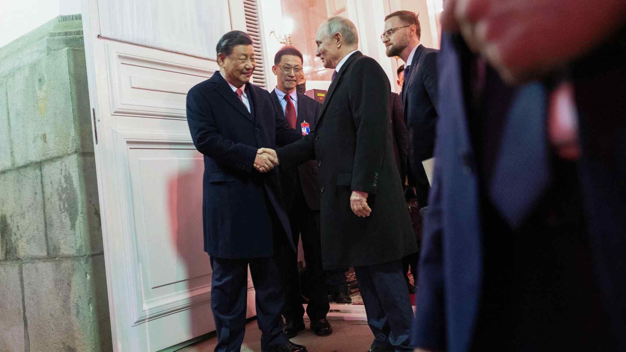 China is tightening its embrace with Russia as it builds bulwarks against the west