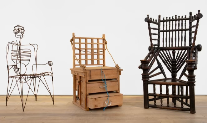 Three thrones by three makers at Sadie Coles gallery