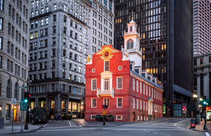 The Old State House, built in 1713
