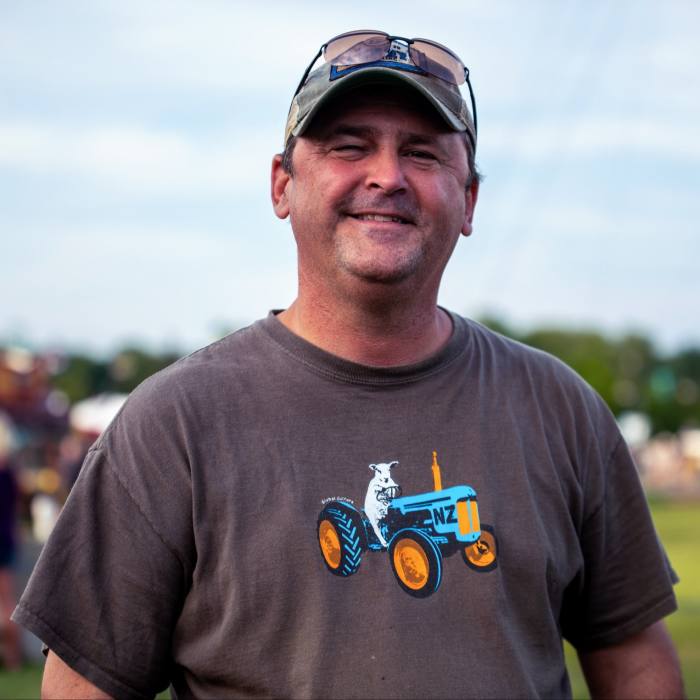 Jay Nelson, a 52-year-old sheep farmer