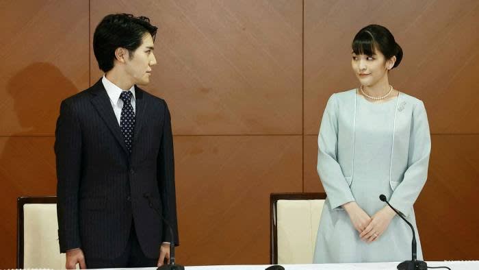 Princess Mako and Kei Komuro got married in a registry office in Tokyo