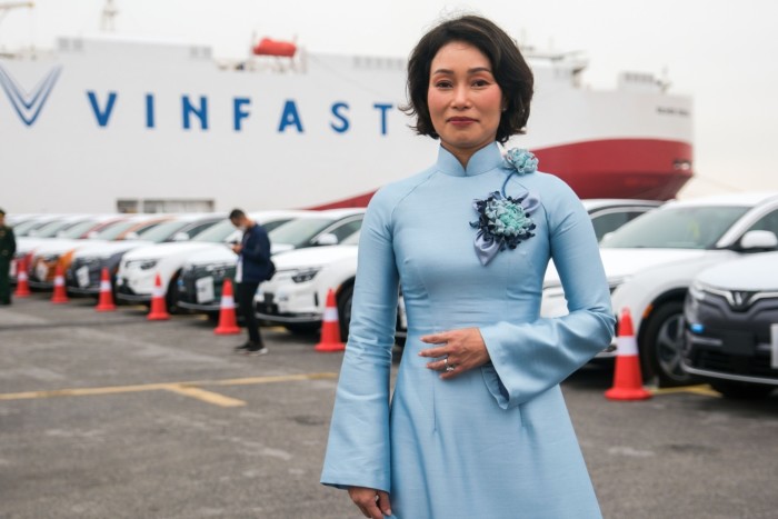 Le Thi Thu Thuy, global chief executive officer of VinFast