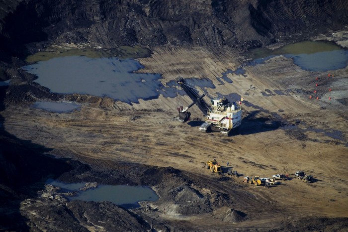 Extracting crude from Alberta’s oil sands is highly energy-intensive