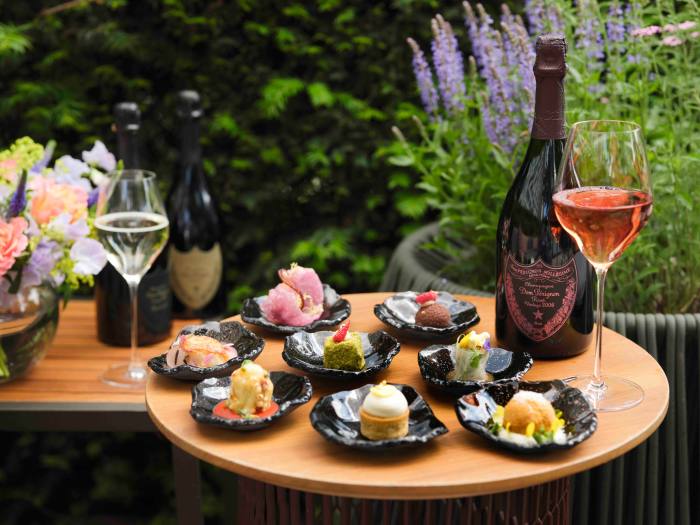 The twin experience of the Four Seasons Dom Pérignon