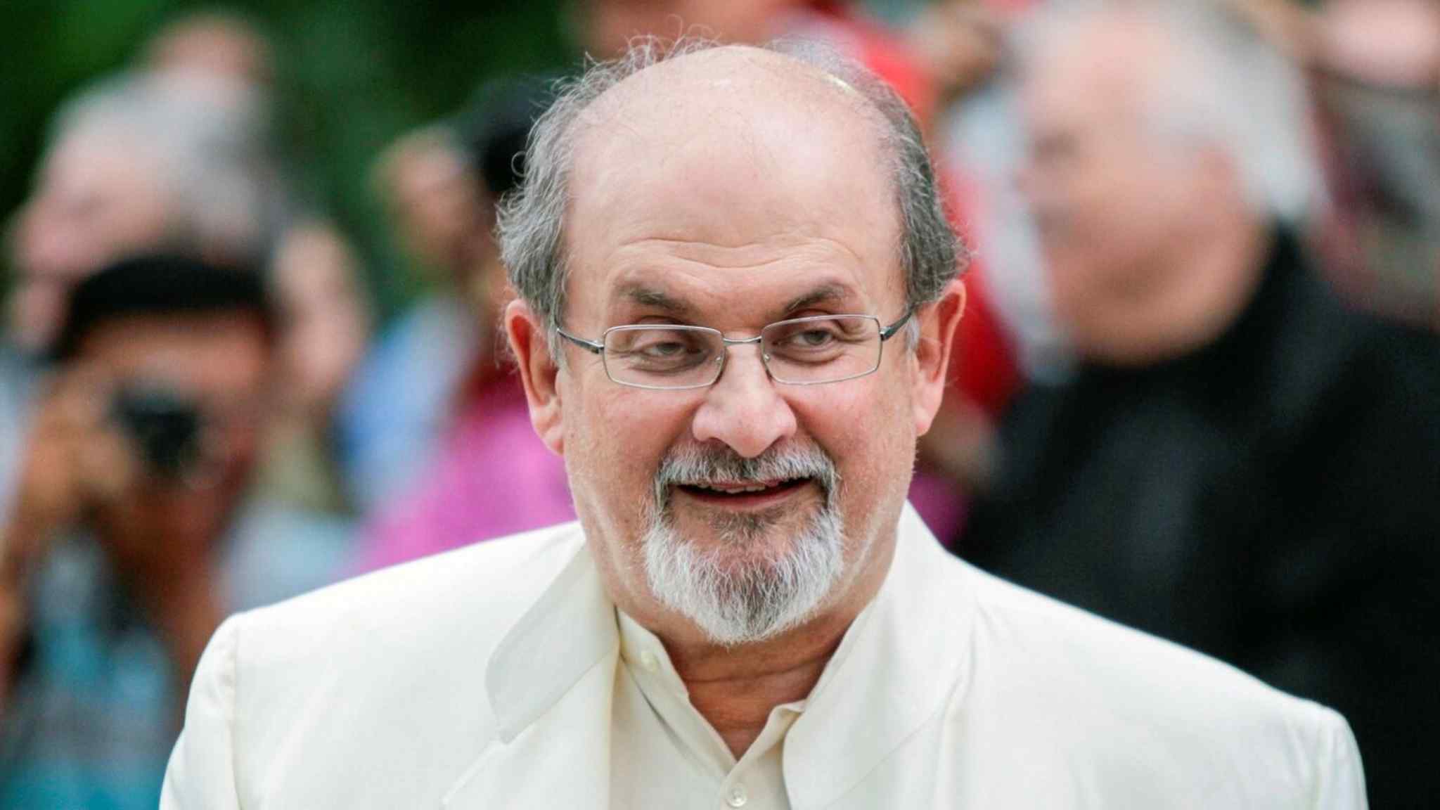 Salman Rushdie in critical condition but able to speak, says son
