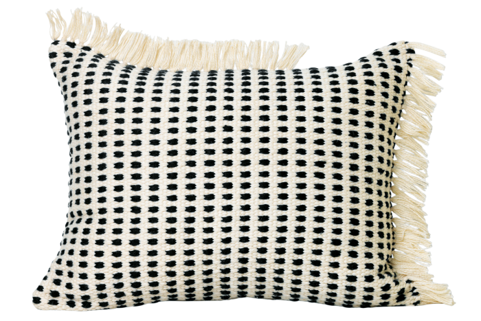 Ferm Living Way cushion in polyester made from recycled bottles, €95