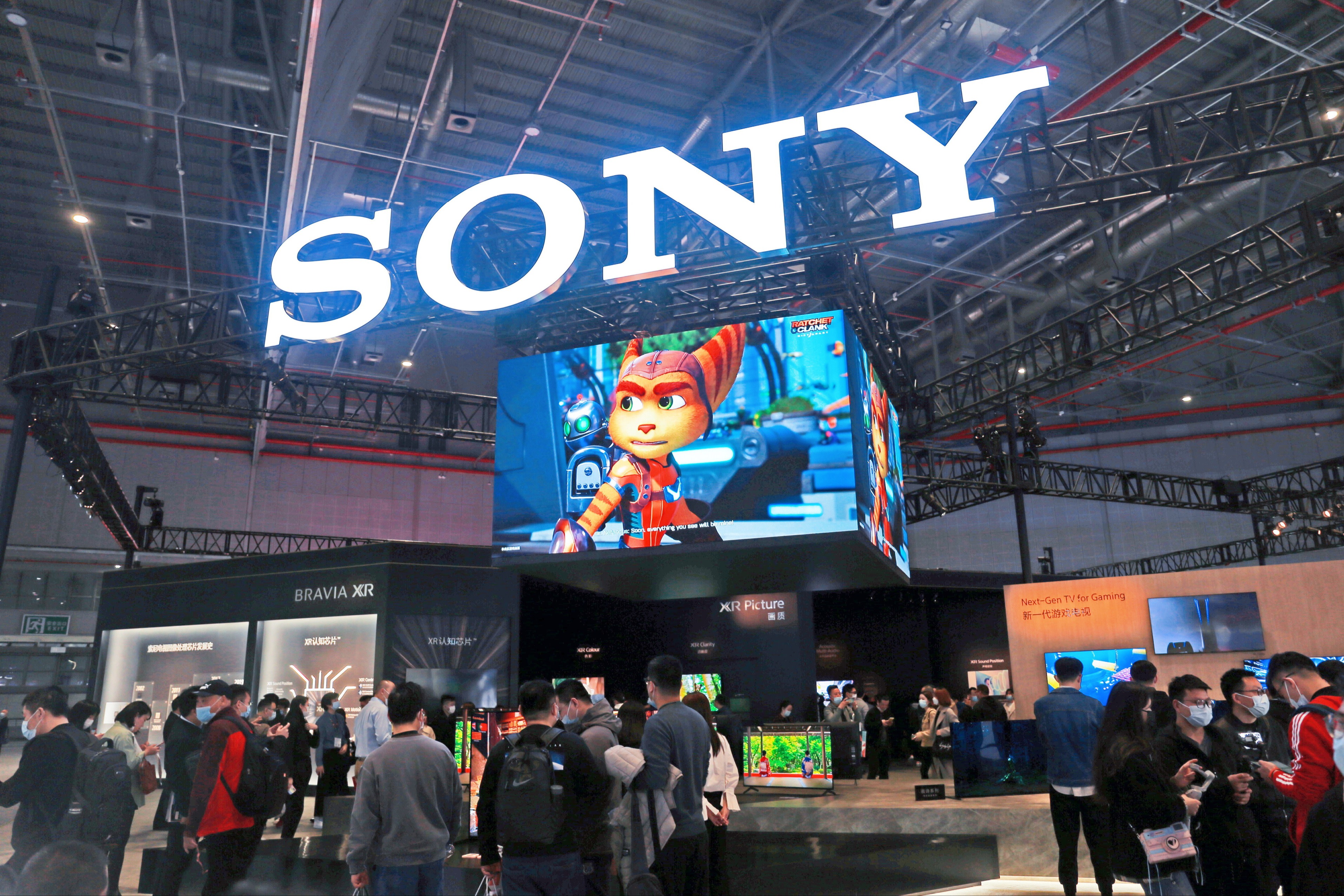 Sony technology on display 