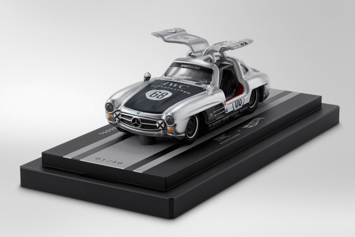 The limited-edition Mercedes-Benz 300SL x IWC “racing works edition”