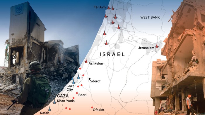The Israel-Hamas war in maps: latest updates | Financial Times