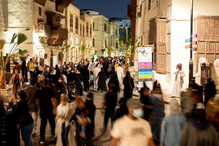 Crowds gather in Jeddah for the Red Sea International Film Festival