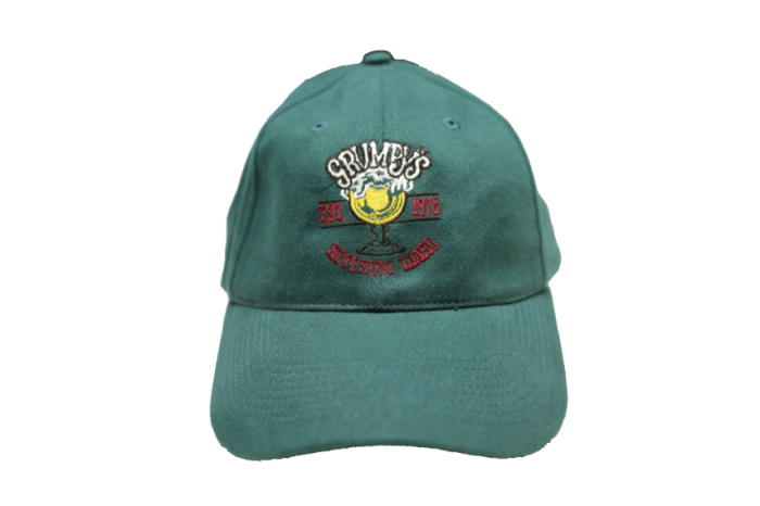 A baseball cap from Grumpy’s