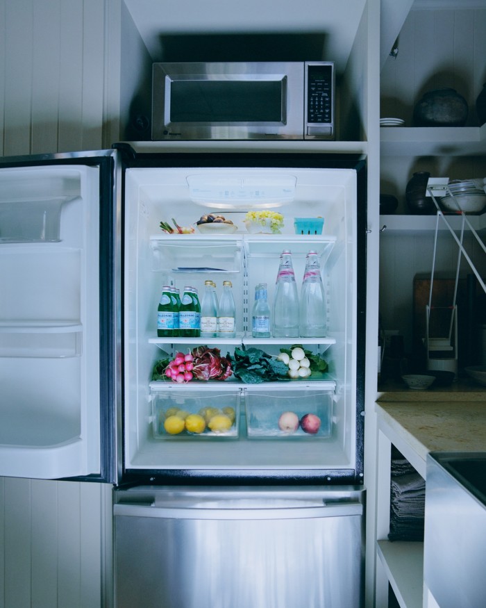 His refrigerator- 