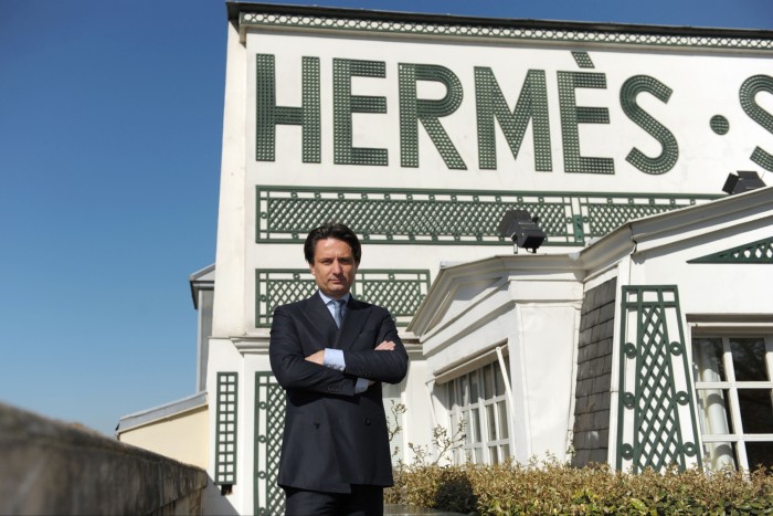 Axel Dumas, chief executive of Hermès