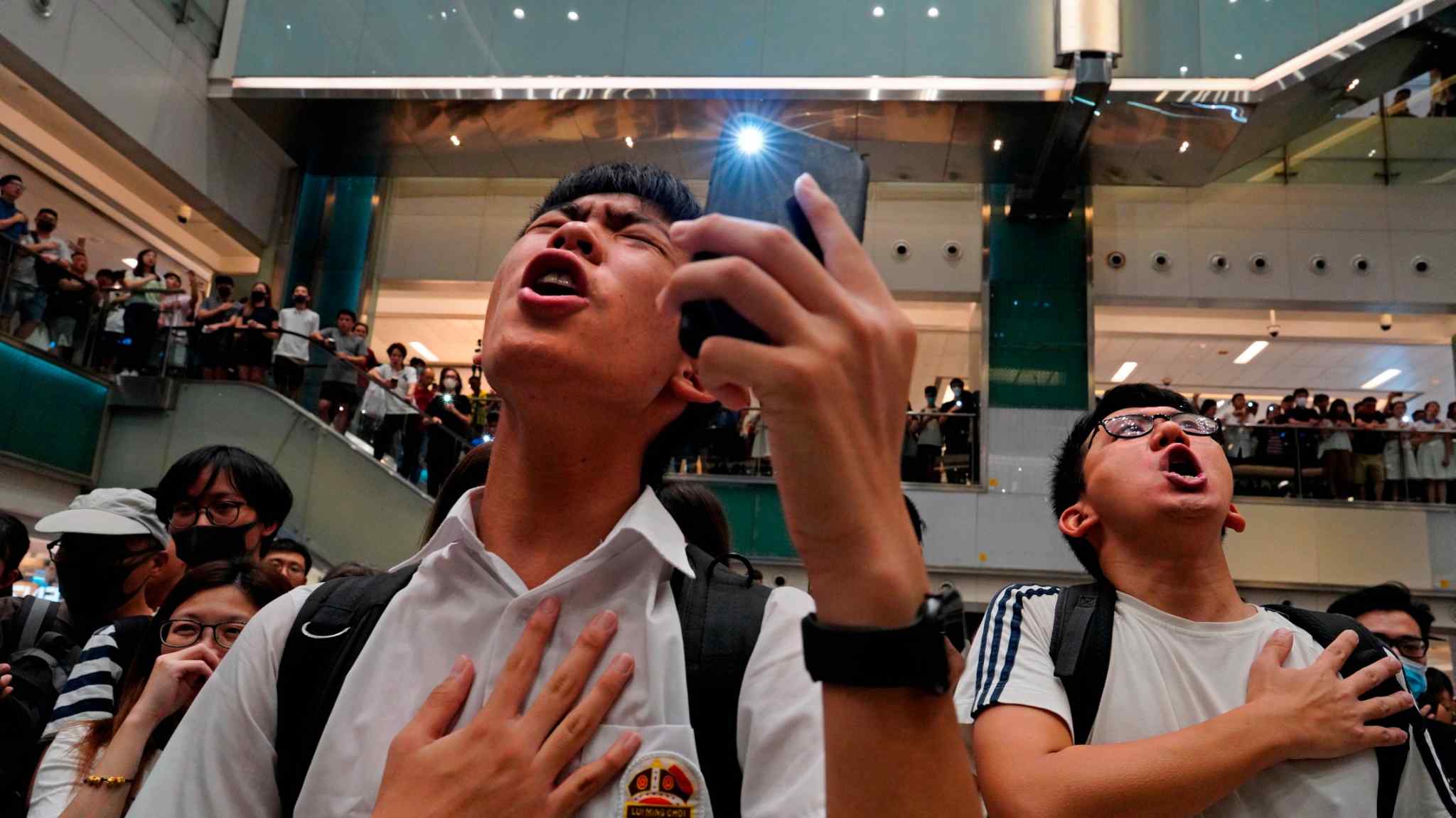 Hong Kong protest anthem tops iTunes chart after government seeks court ban