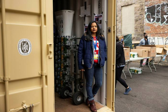 Rosalind Pichardo, pictured in the doorway of Prevention Point, sees the devastating effects of the fentanyl crisis every day in her work
