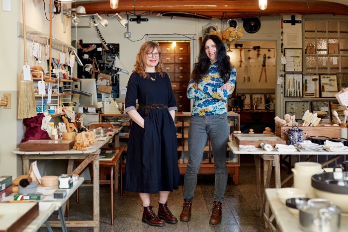 Objects of Use owners Hazel Rattigan (left) and Alexis Dexter