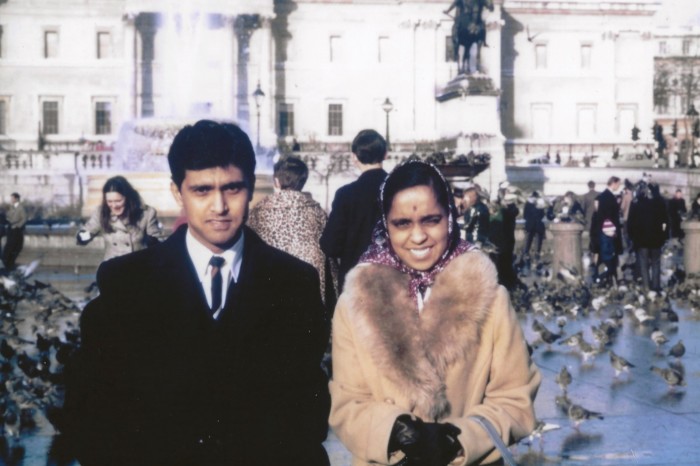 The author’s parents in 1970