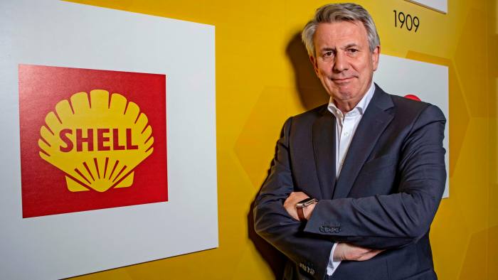 Shell chief executive Ben van Beurden, pictured in July 