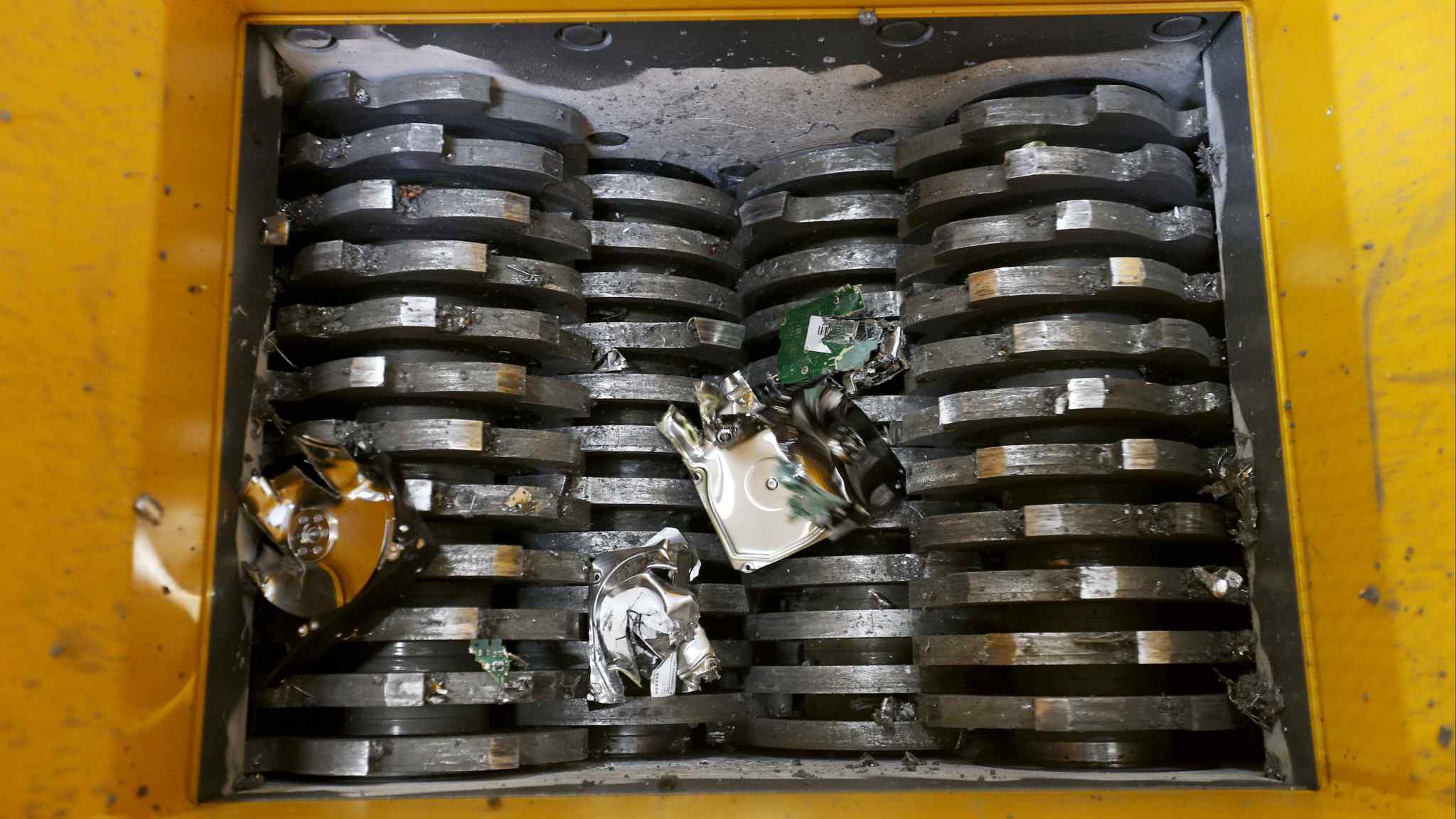 Why Big Tech shreds millions of storage devices it could reuse