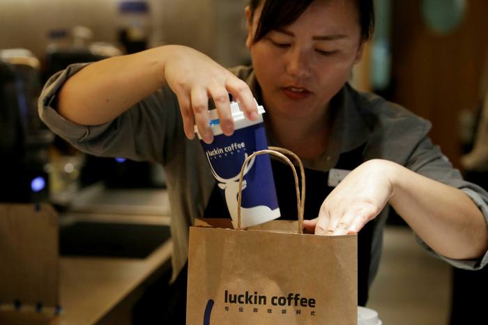 Luckin Coffee withdrew from the stock market in April after an accounting scandal