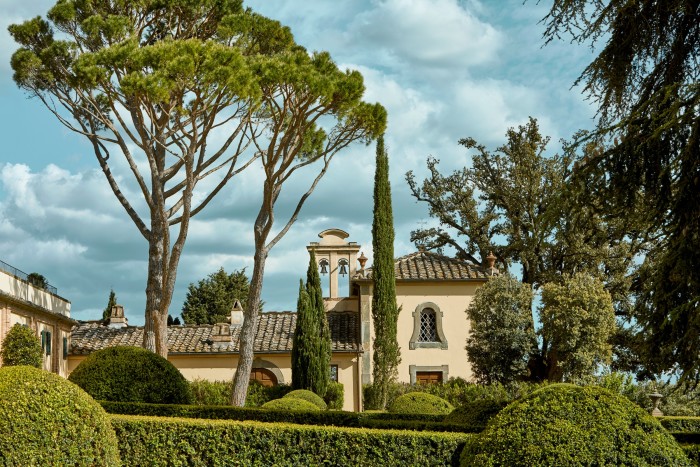 Castello del Nero sits in the Tuscan countryside 20 minutes south of Florence