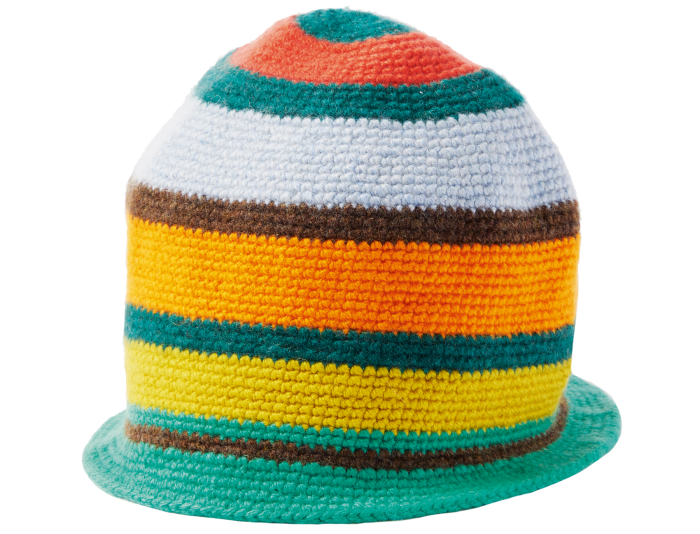 The Elder Statesman cashmere crochet bucket hat, £ 315, matchesfashion.com