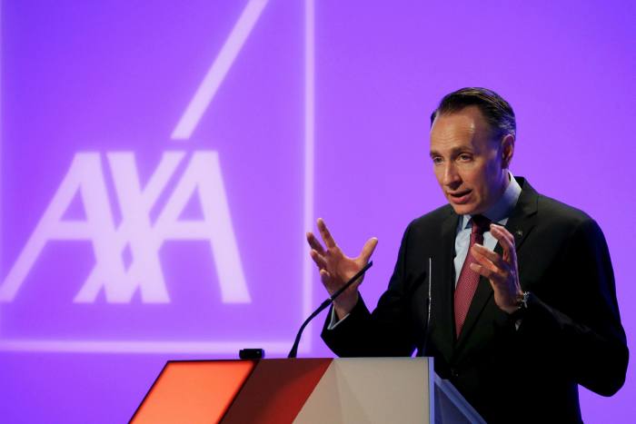 Thomas Buberl, chief executive officer of French insurer AXA