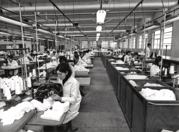 The factory in the early 1960s