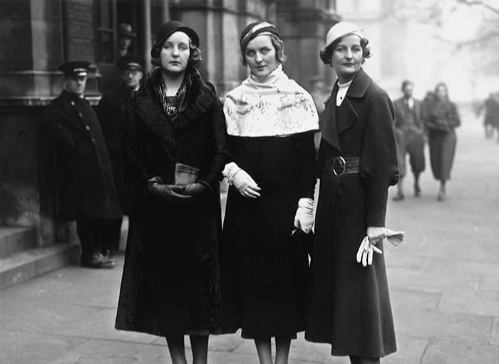 the Mitford sisters (three of the five, pictured)
