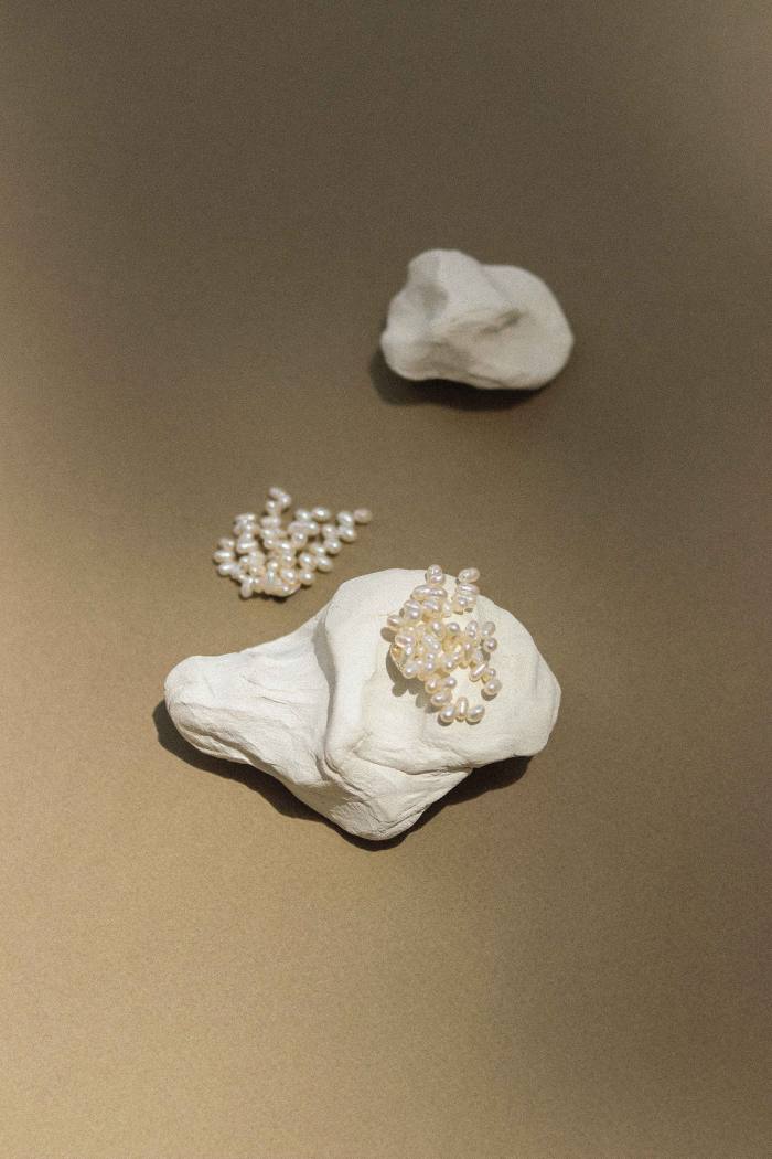 Jasmin Sparrow recycled-silver and Baroque-pearl Mini Mermaid earrings, £246