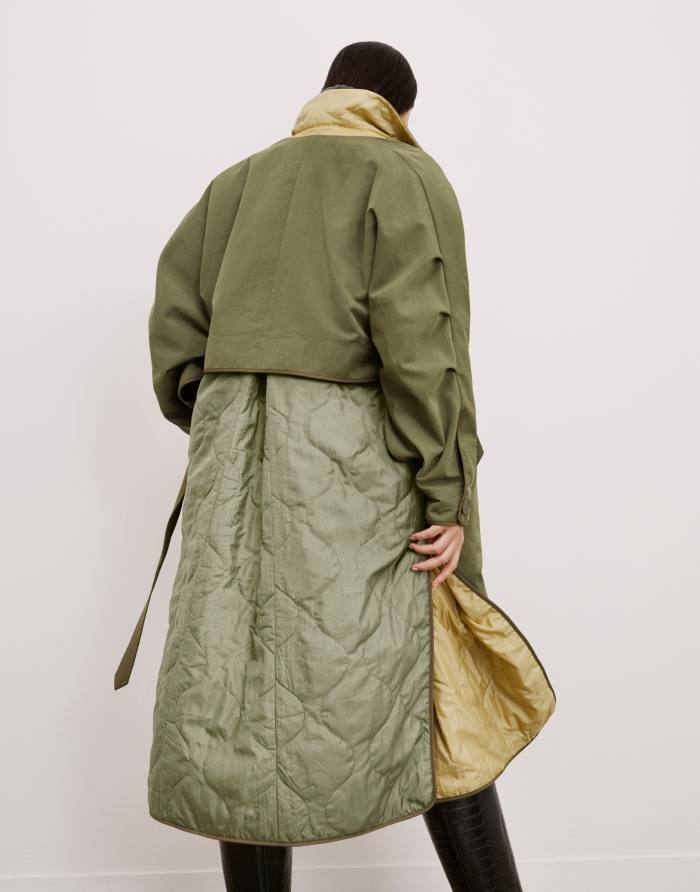 Marfa Stance reversible trench coat, £925