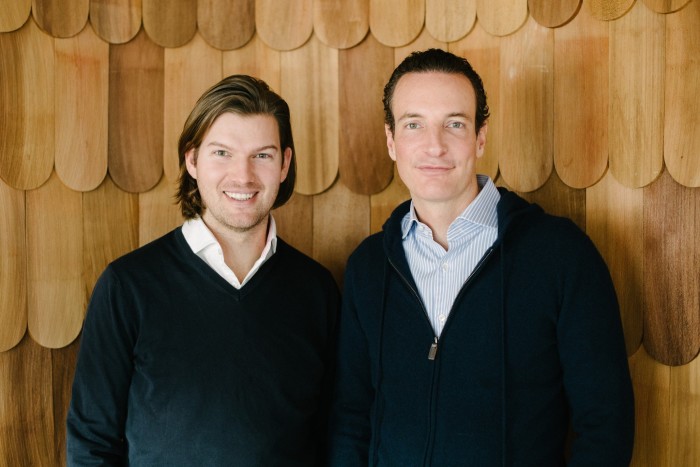 The co-founders of N26, Valentin Stalf and Max Tayenthal