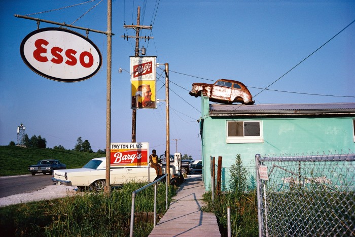 One of William Eggleston’s “colour-drenched” shots