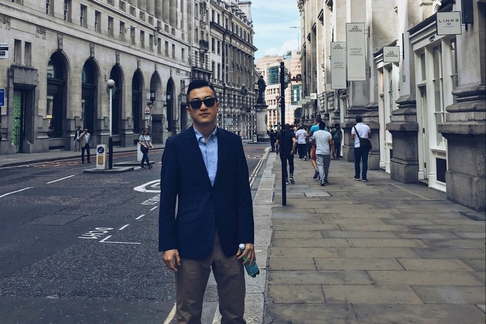 Warren Jia, a 29-year-old IT worker in Shanghai who studied at Glasgow university in Scotland, says he is pursuing overseas investment