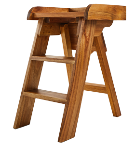 Zara Home solid wood stool