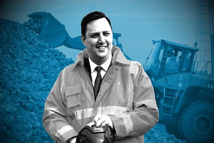 Lord Ben Houchen on the Teesworks site