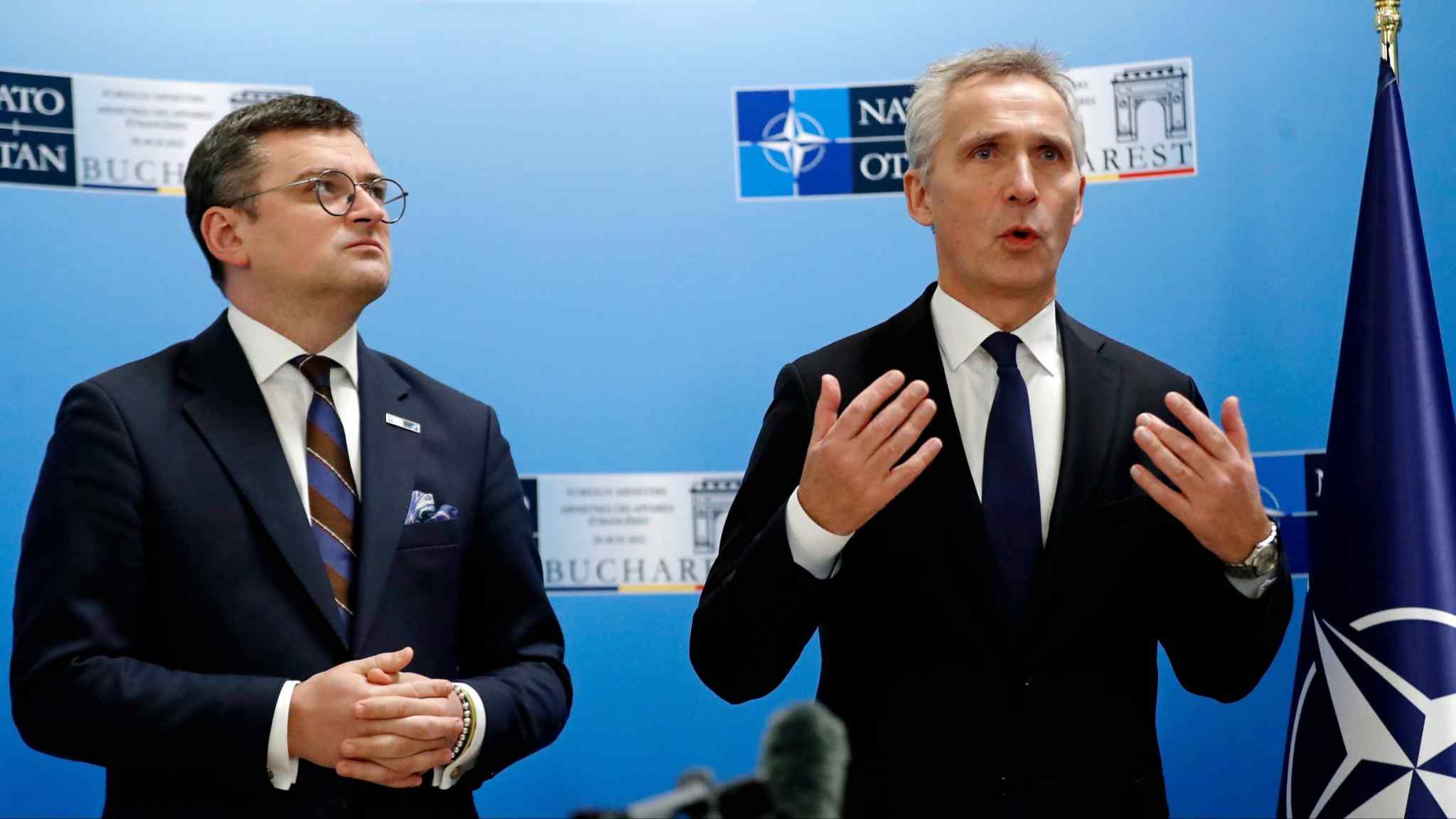 Nato doubles down on pledge to make Ukraine a member
