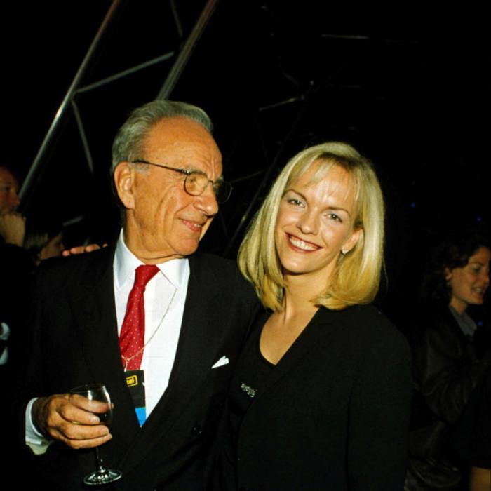Rupert Murdoch and daughter Elisabeth pictured in 2005