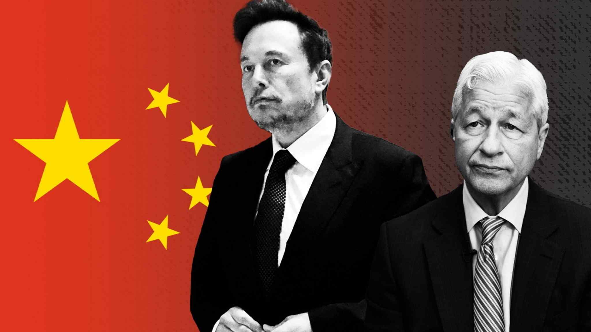 Musk and Dimon lead corporate charge to Beijing as ties with US fray