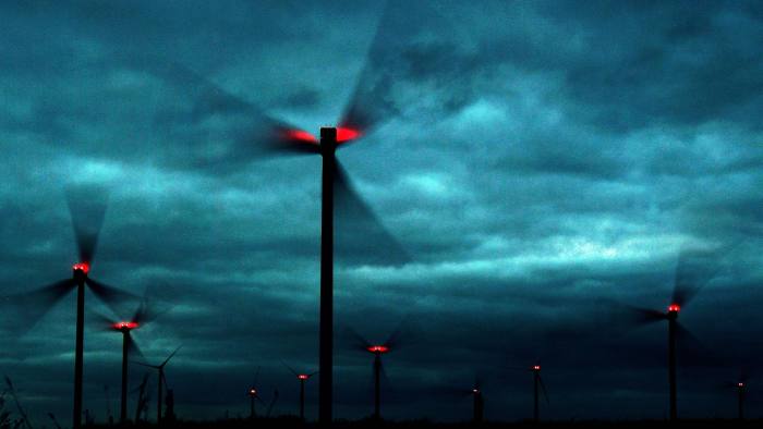 Wind turbines in Germany 