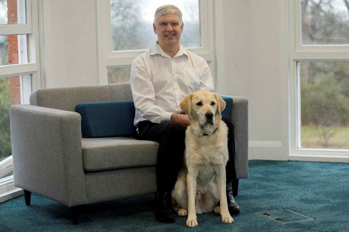 Peter Osborne, COO of the Guide Dogs charity