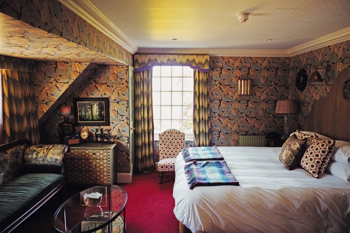 The Wild Wood bedroom at Glenmorangie House