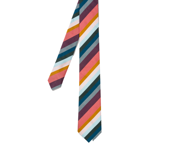 Paul Smith silk Artist's Stripe tie, £ 110