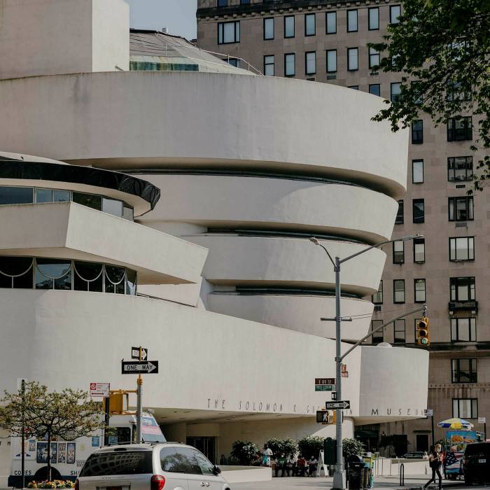 The Guggenheim, on the eastern edge of the park, makes for another great photo opp