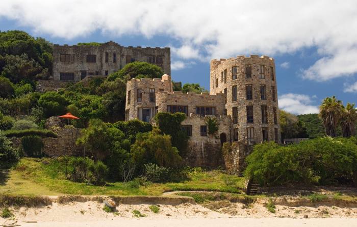 The Knysna Castles on Noetzie Beach, South Africa