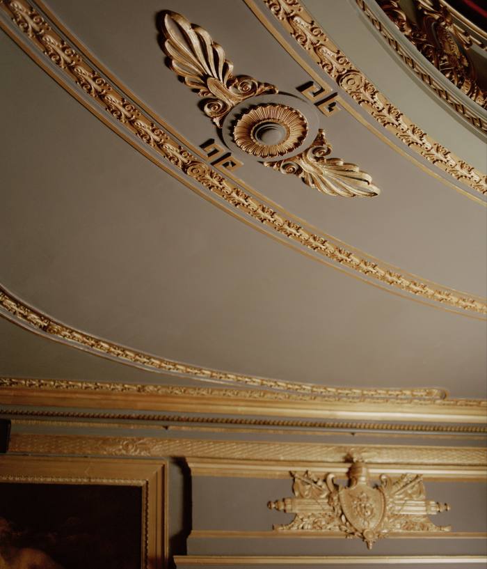 Beautiful gilt features at the Theatre Royal Drury Lane, London