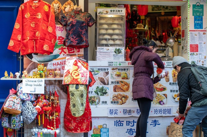 Some of the food and gifts available in Chinatown