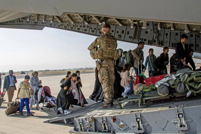 British citizens and dual nationals residing in Afghanistan being relocated to the UK